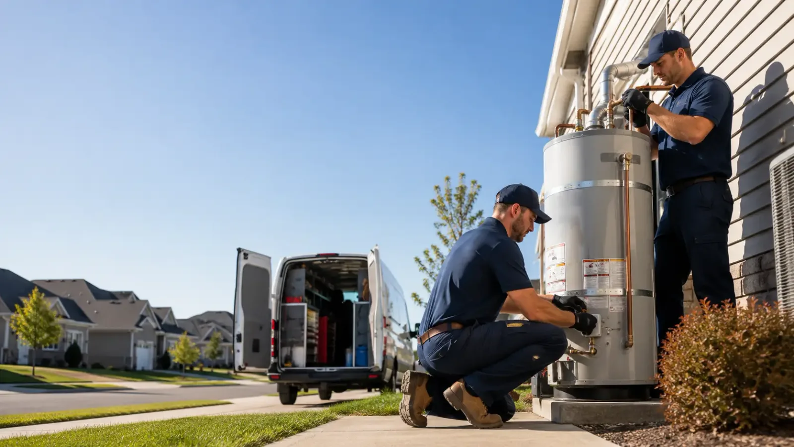 Water Heater Installation in Collinsville, OK